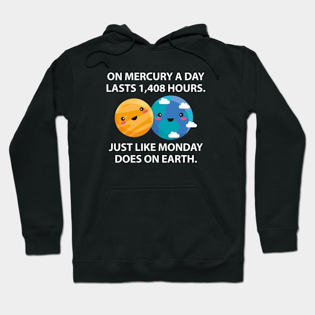 Mercury Monday Hoodie by AmazingVision